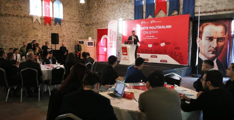 CHP'den İzmir'de Üniversite Politikaları Çalıştayı