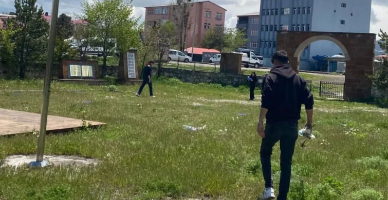 Çıldır Anadolu İmam Hatip Lisesi Öğrencilerinden Örnek Çevre Duyarlılığı