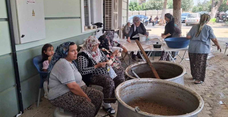Çimentepe'de aşure hayrı düzenlendi