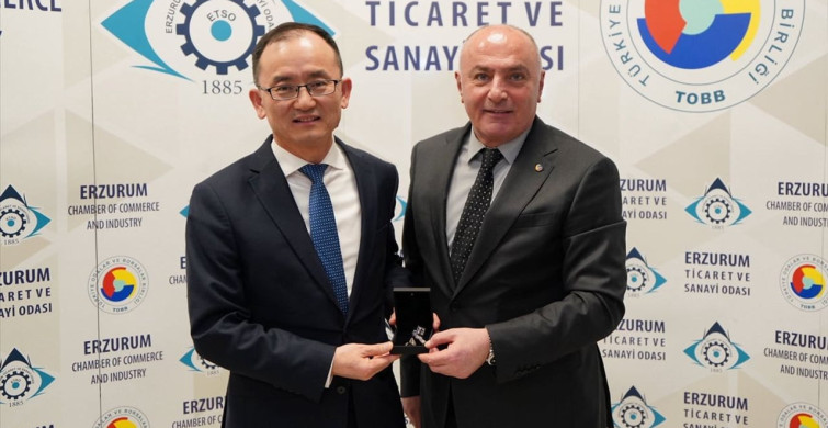 Çin Büyükelçisi Ciang Şüebin'in Erzurum Ziyareti