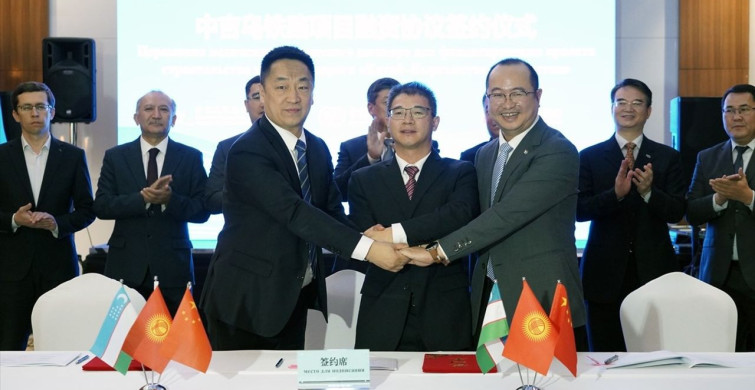 Çin-Kırgızistan-Özbekistan Demir Yolu Projesinde Kredi Anlaşması İmzalandı