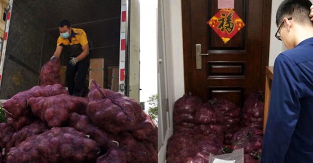 Çin'de Bir Kadın Kendisini Aldatan Sevgilisine 1 Ton Soğan  Gönderdi