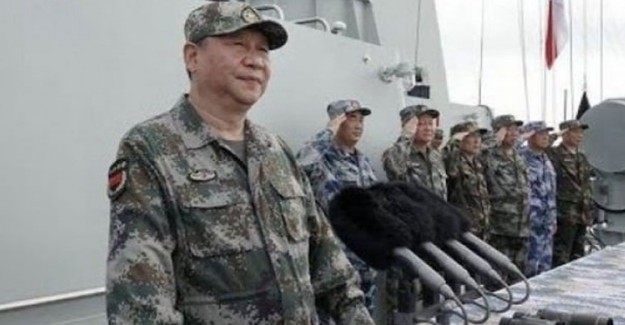 Çin'den ABD'ye Gözdağı! Xi Jinping Kamuflaj Giydi