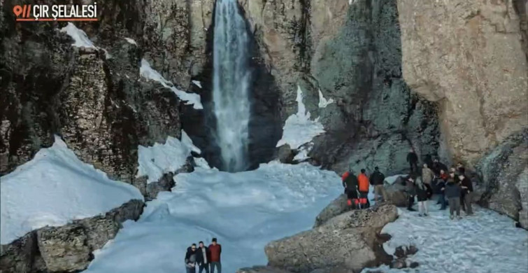 Çır Şelalesi'nin Güzellikleri Ziyaretçilerini Bekliyor