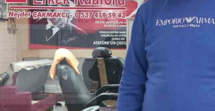 Çivril'de Berberden Dayanışma Örneği: İndirimli Tıraş ve Askıda Hizmet