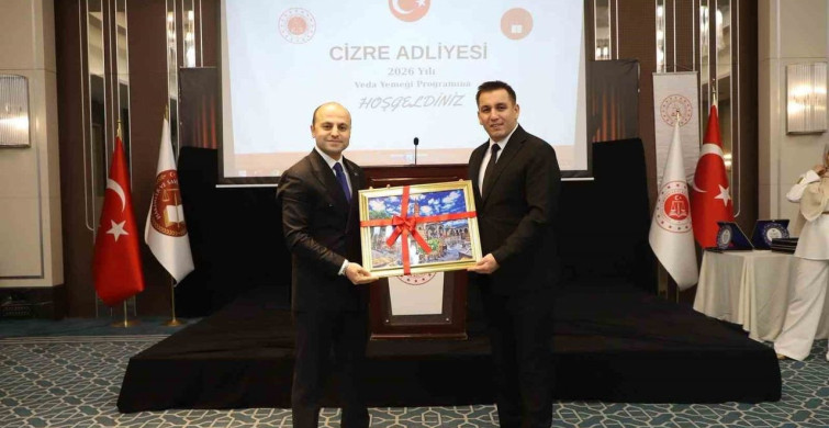 Cizre'de tayini çıkan hakim ve savcılara veda gecesi düzenlendi