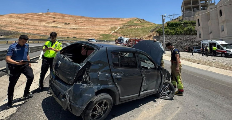 Cizre'de Trafik Kazası: 1 Yaralı