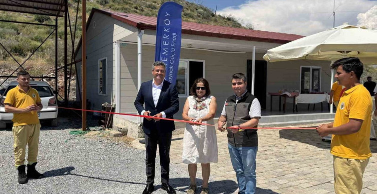 Çökertme'de yangın ilk müdahale ekip binası hizmete açıldı