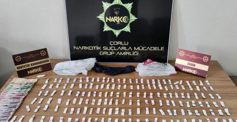 Çorlu’da Uyuşturucu Operasyonu Yapıldı