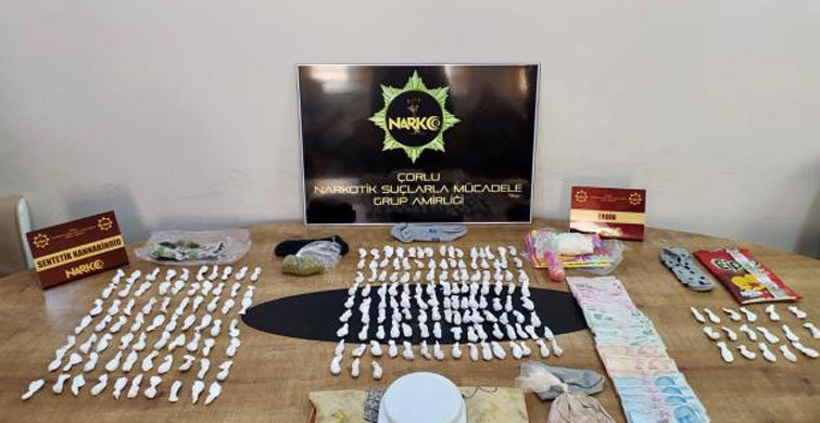 Çorlu'da Uyuşturucu Operasyonunda 2 Kişi Gözaltına Alındı