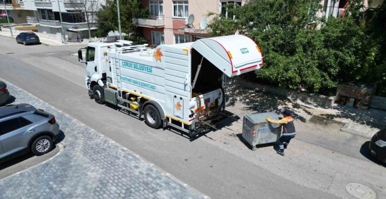 Çorum Belediyesi vektörel mücadele çalışmalarını sürdürüyor