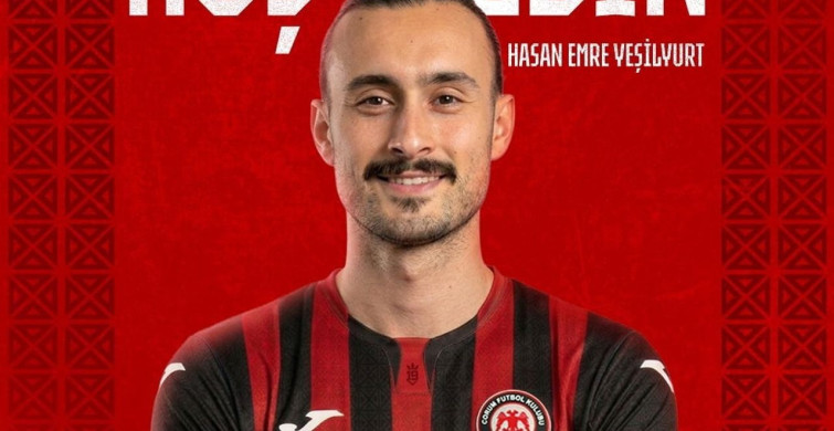 Çorum fk, hasan emre yeşilyurt’u transfer etti