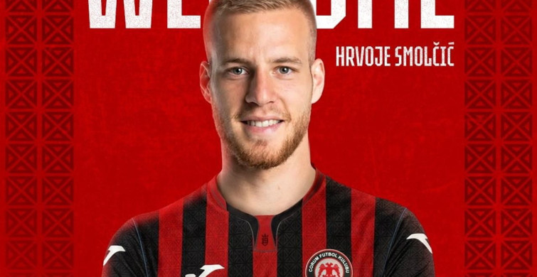 Çorum FK, Hrvoje Smolcic’i transfer etti