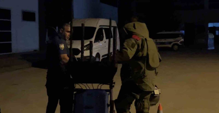 Çorum otobüs terminalinde şüpheli valiz kontrollü olarak patlatıldı