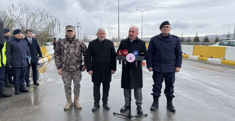 Çorum Valisi Ali Çalgan'dan Yılbaşı Trafik Denetimi