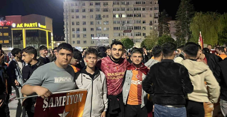 Çorum'da Galatasaray Şampiyonluğu Coşkuyla Kutlandı