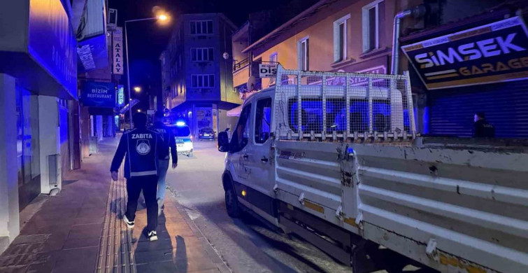 Çorum'da Gece Denetimi İle Kaldırım İşgalleri Önleniyor