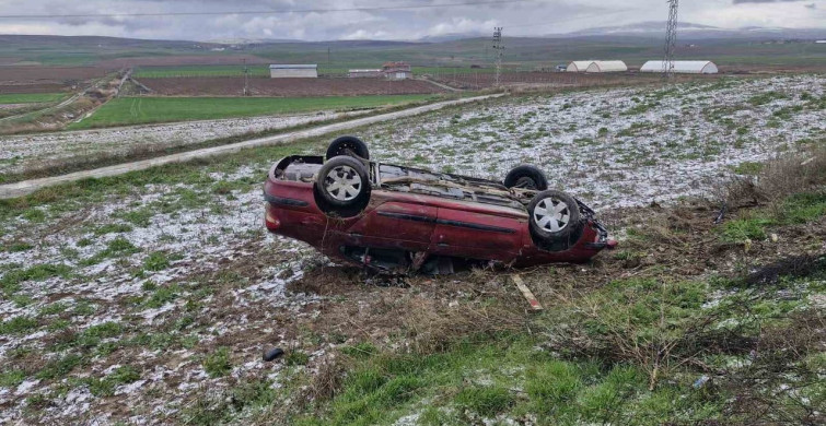 Çorum'da Gizli Buzlanma Sebebiyle Kaza: 3 Yaralı