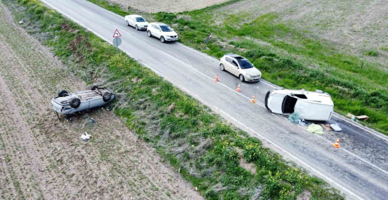 Çorum'da İki Ayrı Trafik Kazası: 2 Yaralı