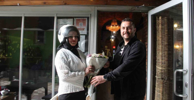 Çorum'da Kadın Motokurye: Sibel Üzgün'ün Azmi