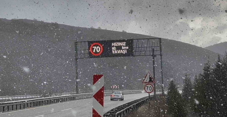 Çorum'da Kar Yağışı Etkisini Gösteriyor