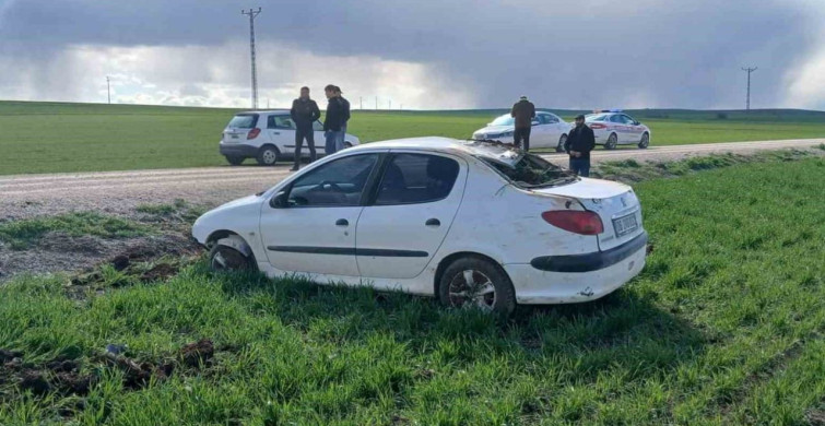 Çorum'da Otomobil Devrildi: 1 Yaralı