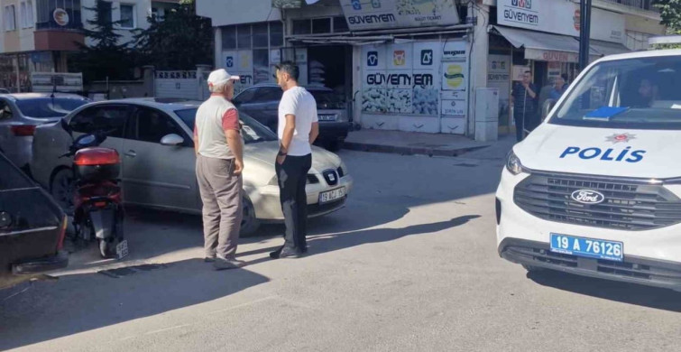 Çorum'da otomobil ile motosiklet çarpıştı: 2 yaralı