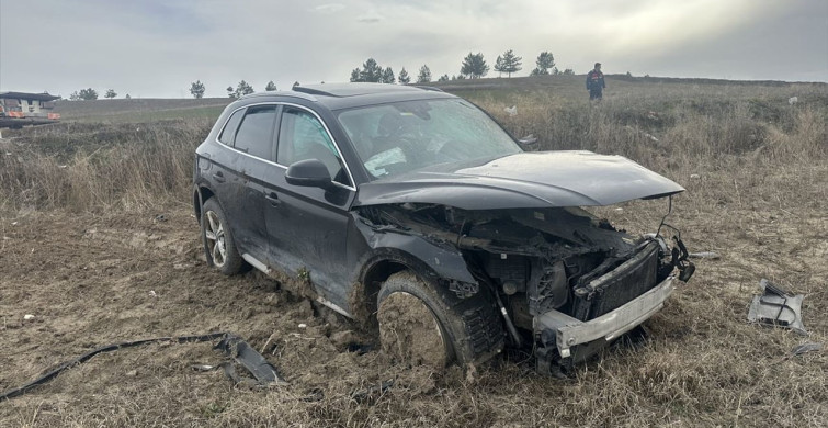 Çorum'da Tır ile Cipin Çarpışmasında 4 Yaralı