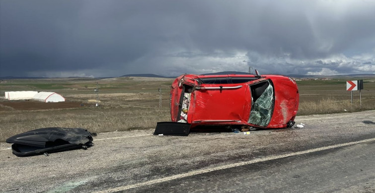 Çorum'da Trafik Kazası: Üç Yaralı