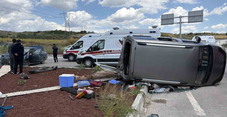 Çorum’da trafik kazasında ağır yaralanan sürücü hayatını kaybetti
