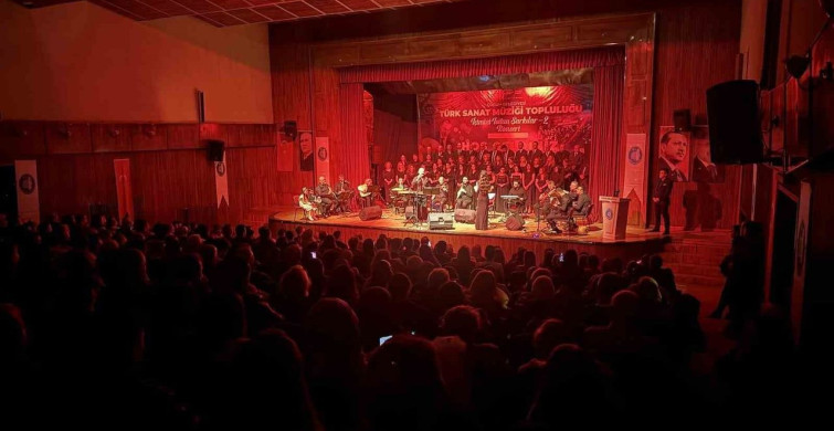 Çorum'da Türk Sanat Müziği Konseri Yoğun İlgi Gördü