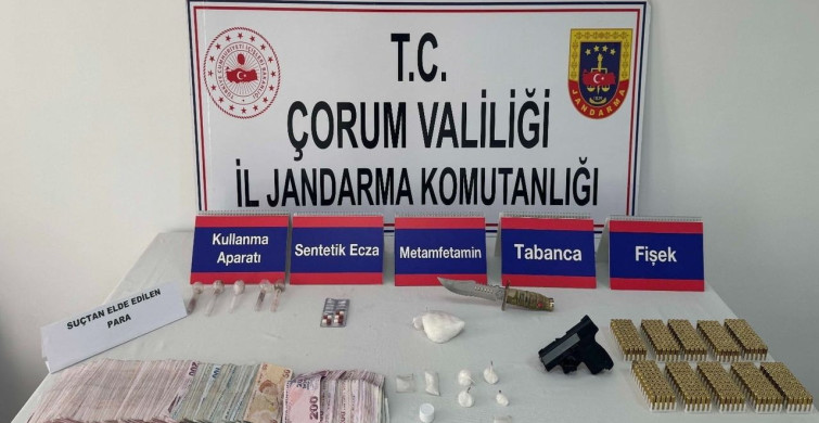 Çorum'da Uyuşturucu Operasyonu: 6 Şüpheli Tutuklandı