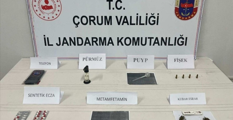 Çorum'da Uyuşturucu operasyonu: 8 Gözaltı