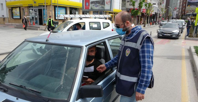 Çorum'da Yasağa Uymayan 32 Kişiye İşlem Uygulandı
