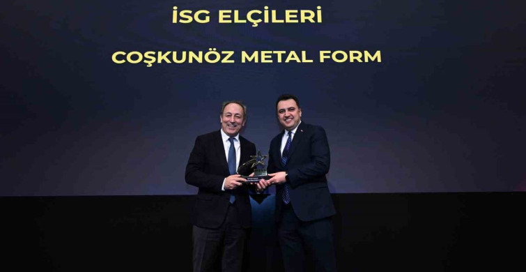 Coşkunöz Metal Form'dan İş Güvenliği Başarısı