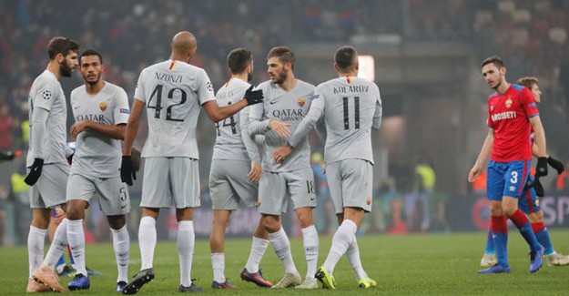 CSKA Moskova 1-2 Roma Maç Özeti ve Golleri İzle