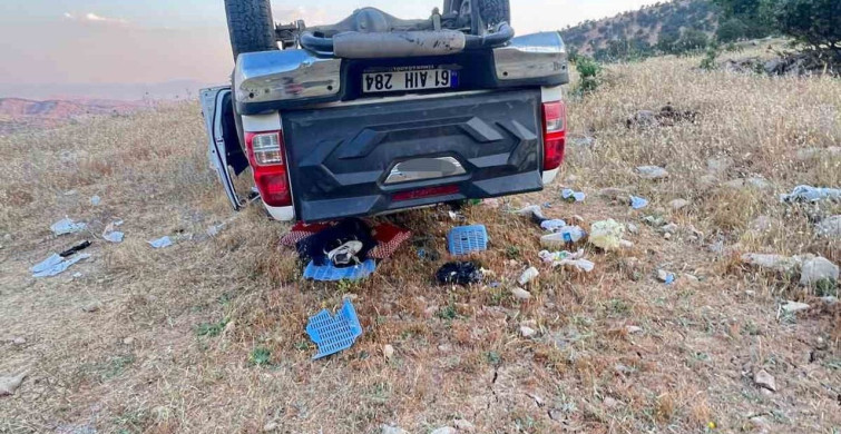 Cudi Dağı dönüşünde meydana gelen dört trafik kazası: 1 ölü, 8 yaralı