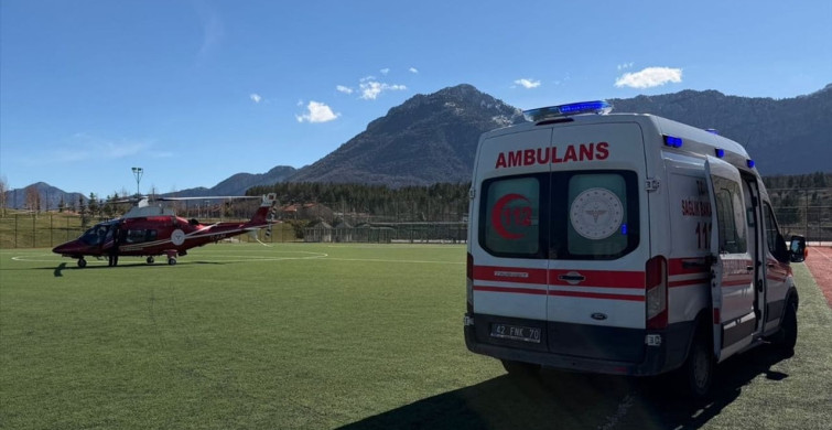 Cuma Namazında Kalp Krizi: Seydişehir'de Hava Ambulansı Seferberliği