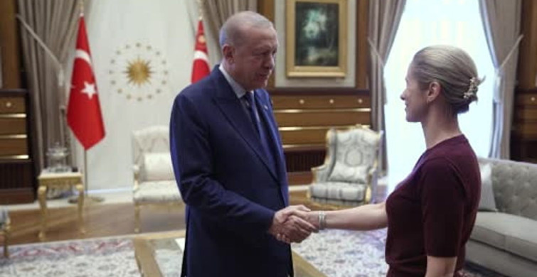 Cumhurbaşkanı Erdoğan, AB temsilcilerini kabul etti