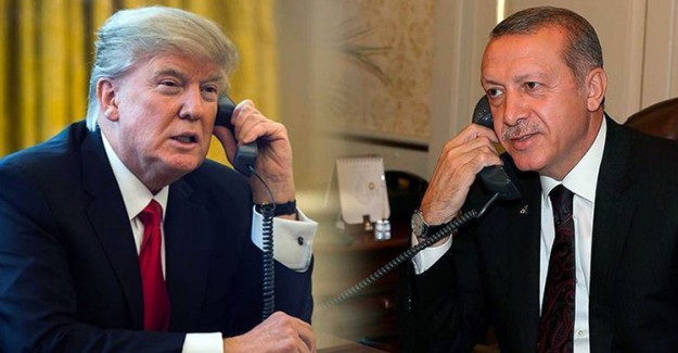 Cumhurbaşkanı Erdoğan ABD Başkanı Trump'la Telefonla Görüştü