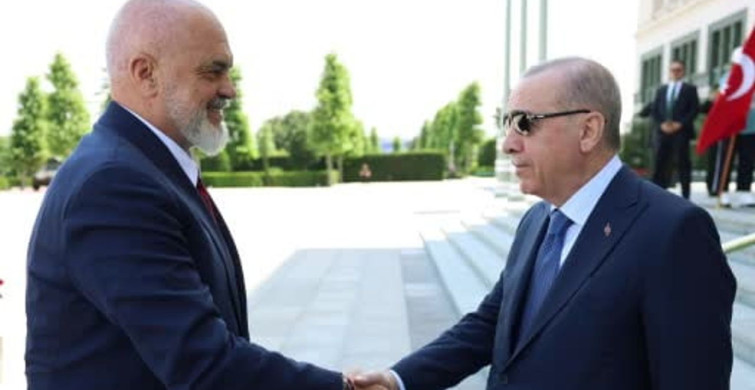 Cumhurbaşkanı Erdoğan, Arnavutluk başbakanı Edi Rama’yı kabul etti