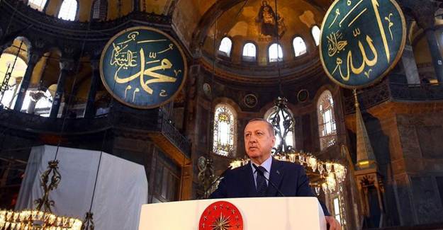 Cumhurbaşkanı Erdoğan Ayasofya Kararını İmzaladı
