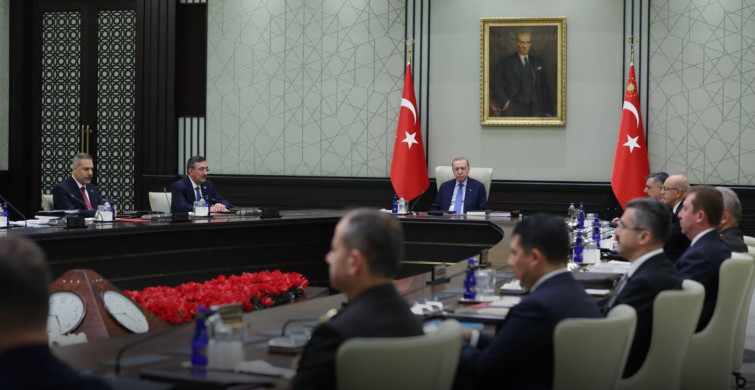 Cumhurbaşkanı Erdoğan Başkanlığındaki MGK sona erdi