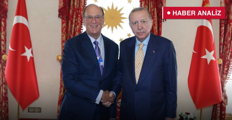 Cumhurbaşkanı Erdoğan, BlackRock CEO’su Larry Fink’i Kabul Etti