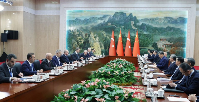 Cumhurbaşkanı Erdoğan, Çin Devlet Başkanı Şi Cinping ile Görüştü
