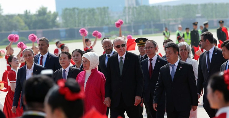 Cumhurbaşkanı Erdoğan Çin'de: Şanghay Zirvesi'ne Katıldı