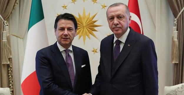Cumhurbaşkanı Erdoğan, Conte İle Görüştü