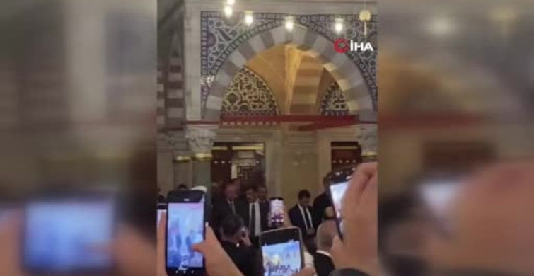 Cumhurbaşkanı Erdoğan, Edirne Selimiye Camii'nde çeşitli etkinliklere katıldı