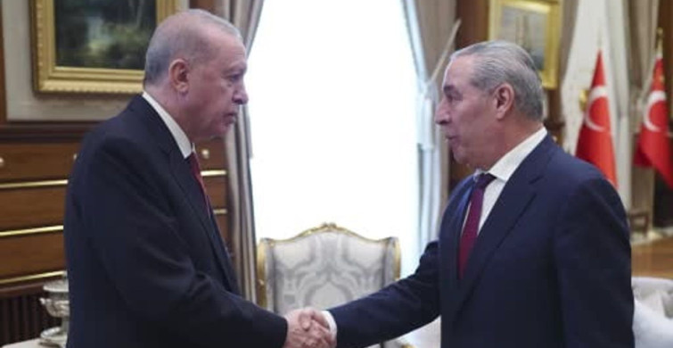 Cumhurbaşkanı Erdoğan, Filistin Devlet Başkan Yardımcısı Hüseyin eş-Şeyh ile Görüştü