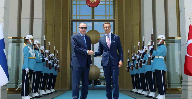 Cumhurbaşkanı Erdoğan, Finlandiya Cumhurbaşkanı Stubb ile görüşme gerçekleştirdi